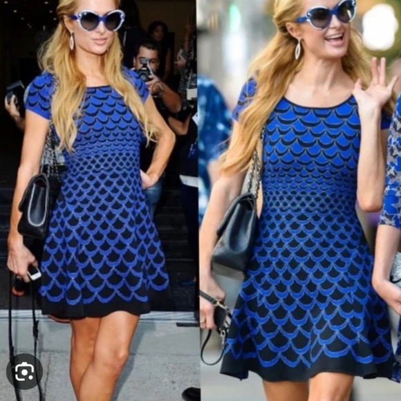 Diane Von Furstenberg Alina Acorn Moon Admiral Dress - Picture 2 of 9